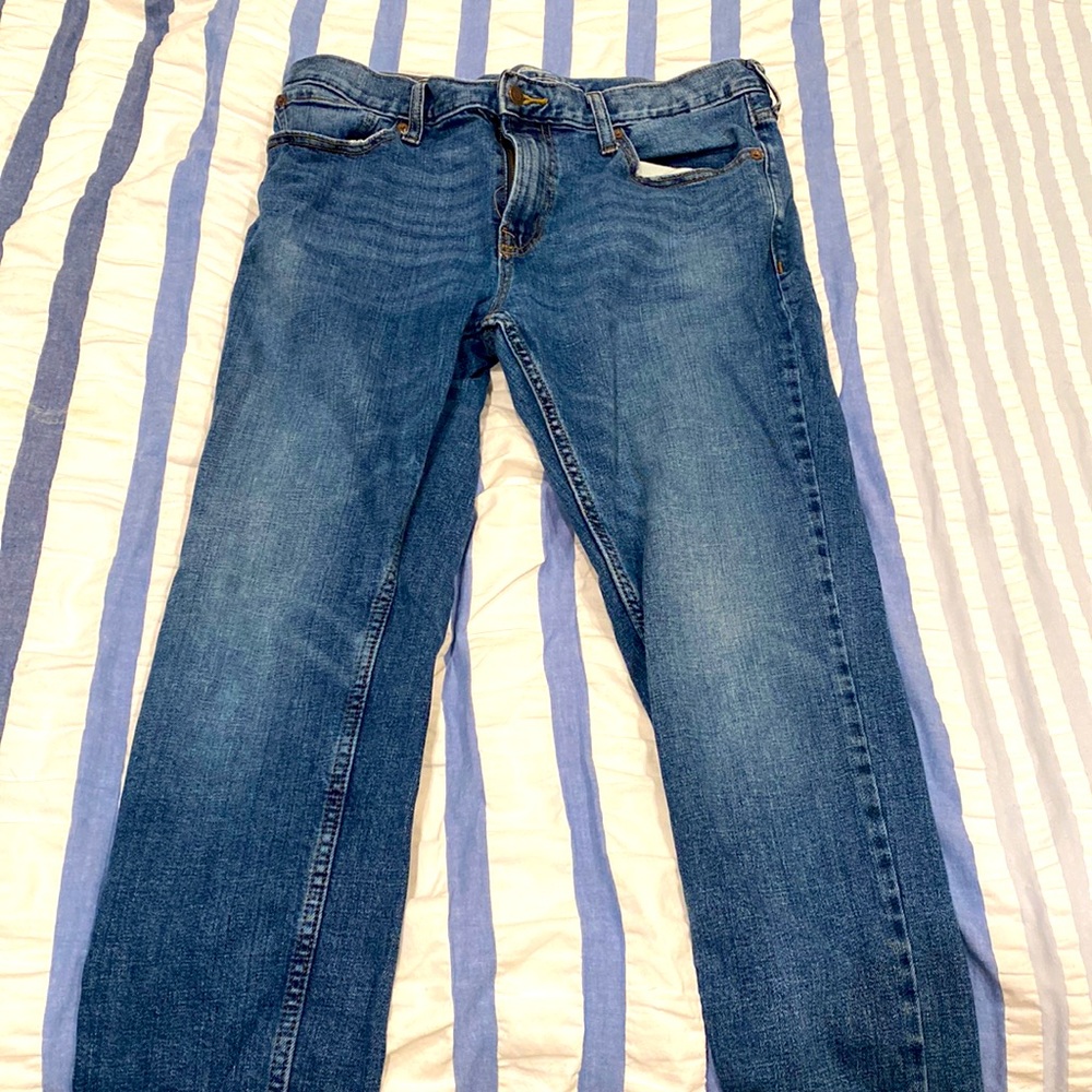 Old navy skinny built in flex 34 x 32